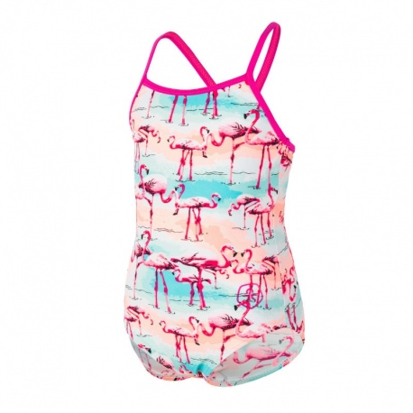 Informeer Meesterschap winkel Zwempak meisjes Flamingo | flamingo badpak ColorKids